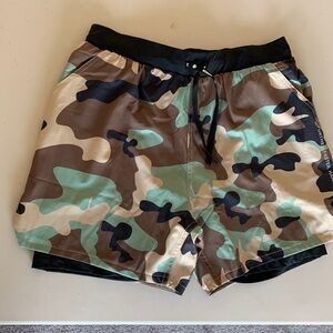 Wegohome WGH Mens Camo Athletic shorts